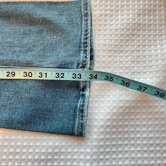 PAIGE High Rise Bootcut Jeans Transcend Vintage Stretch Medium Wash Blue Women - Picture 8 of 10